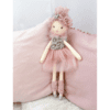 Beautiful Ballerina doll for little girl with pretty pink tutu and leg warmers and wearing a leopard print top.