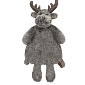 Mon Ami Plush Toddler Backpack Marley Moose with antlers